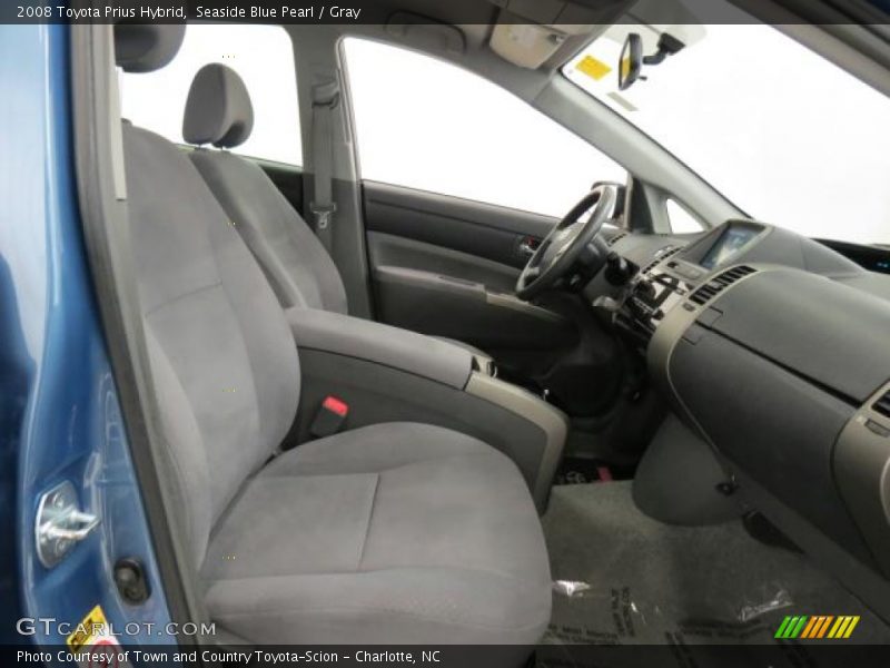 Seaside Blue Pearl / Gray 2008 Toyota Prius Hybrid