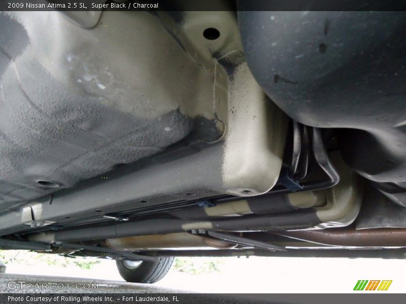 Super Black / Charcoal 2009 Nissan Altima 2.5 SL