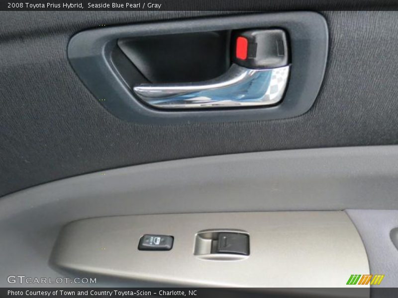 Seaside Blue Pearl / Gray 2008 Toyota Prius Hybrid