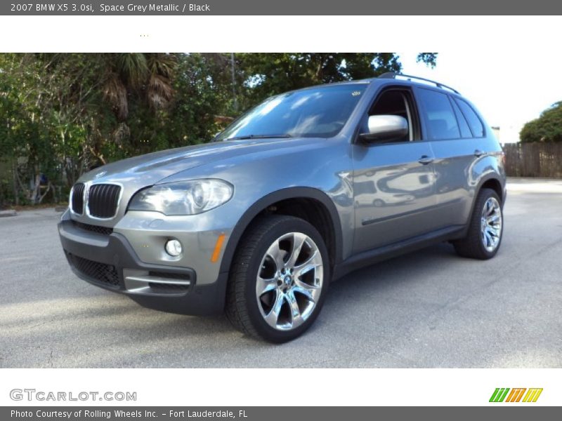 Space Grey Metallic / Black 2007 BMW X5 3.0si