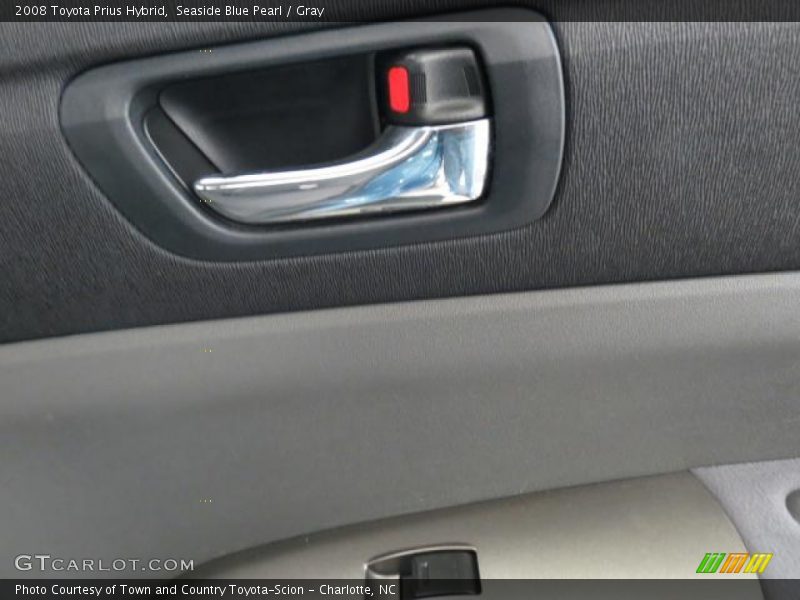 Seaside Blue Pearl / Gray 2008 Toyota Prius Hybrid