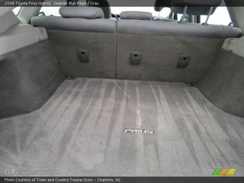 Seaside Blue Pearl / Gray 2008 Toyota Prius Hybrid