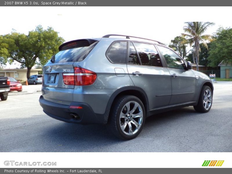 Space Grey Metallic / Black 2007 BMW X5 3.0si