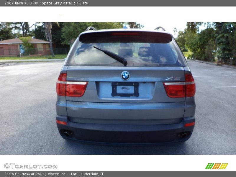 Space Grey Metallic / Black 2007 BMW X5 3.0si