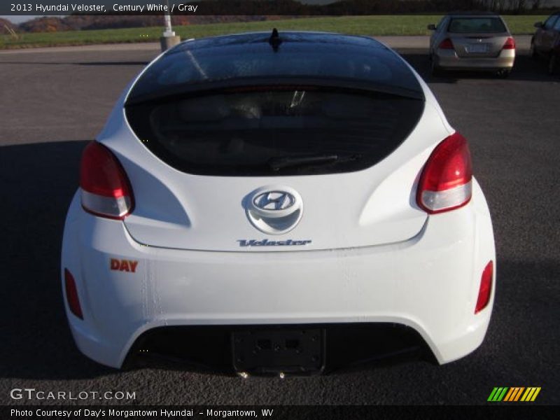 Century White / Gray 2013 Hyundai Veloster