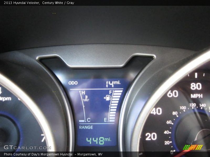 Century White / Gray 2013 Hyundai Veloster