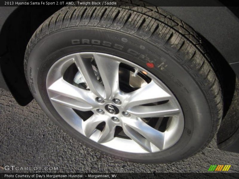 Twilight Black / Saddle 2013 Hyundai Santa Fe Sport 2.0T AWD