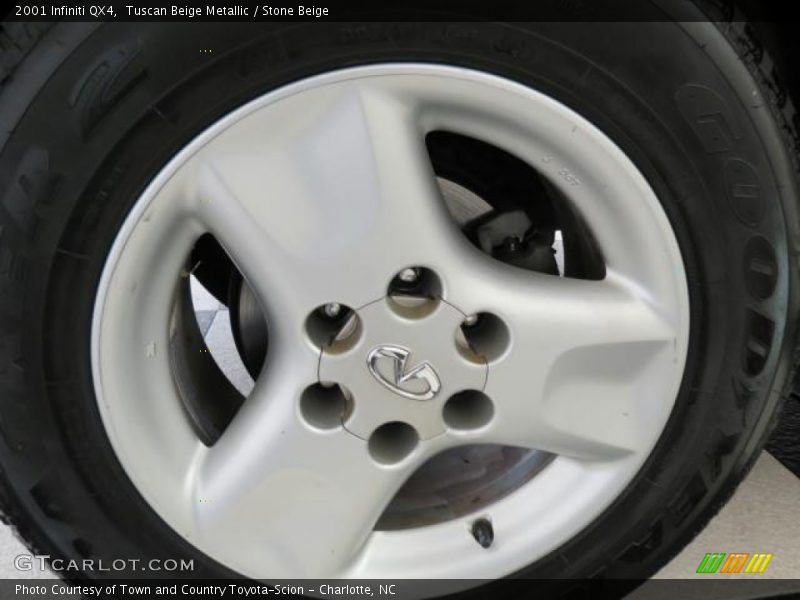Tuscan Beige Metallic / Stone Beige 2001 Infiniti QX4