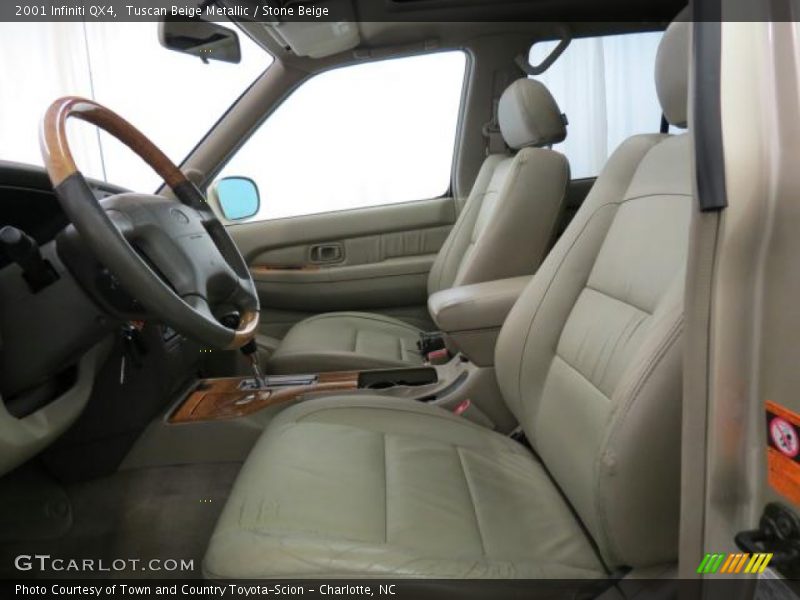 Tuscan Beige Metallic / Stone Beige 2001 Infiniti QX4