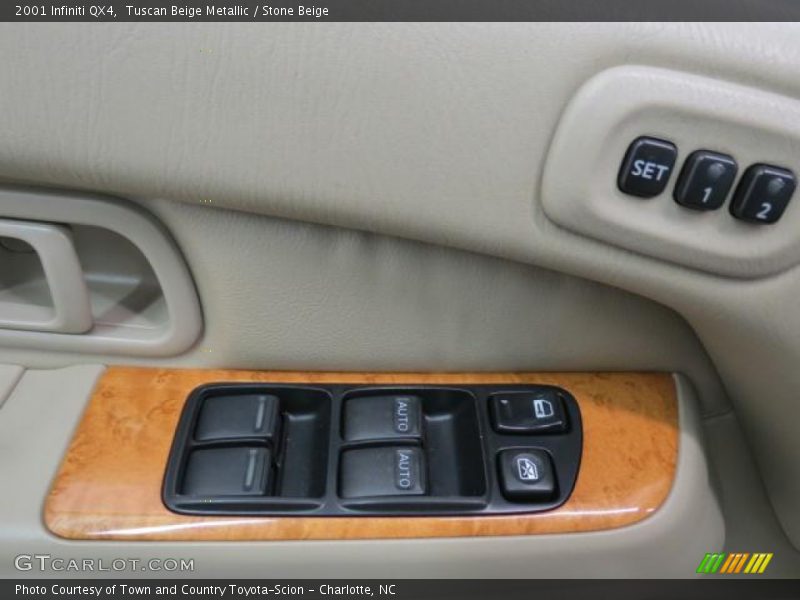 Tuscan Beige Metallic / Stone Beige 2001 Infiniti QX4
