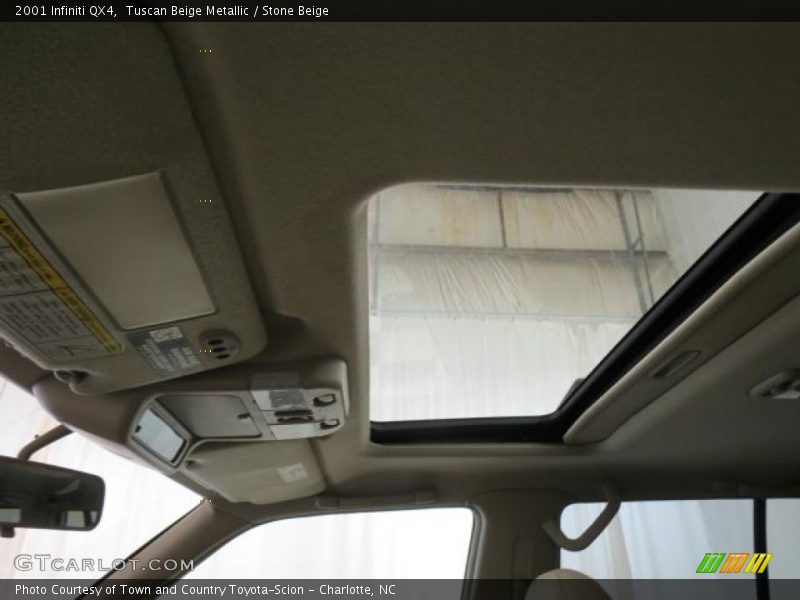 Tuscan Beige Metallic / Stone Beige 2001 Infiniti QX4