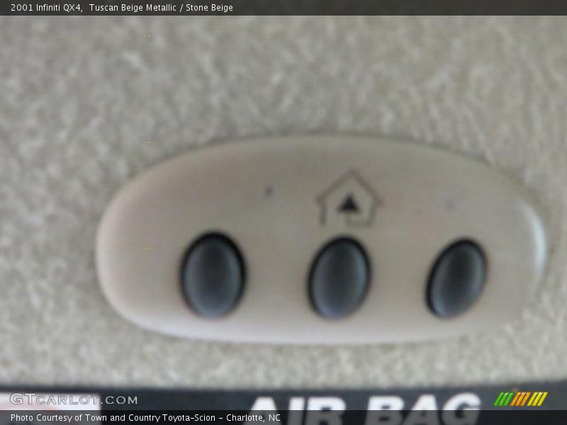 Tuscan Beige Metallic / Stone Beige 2001 Infiniti QX4