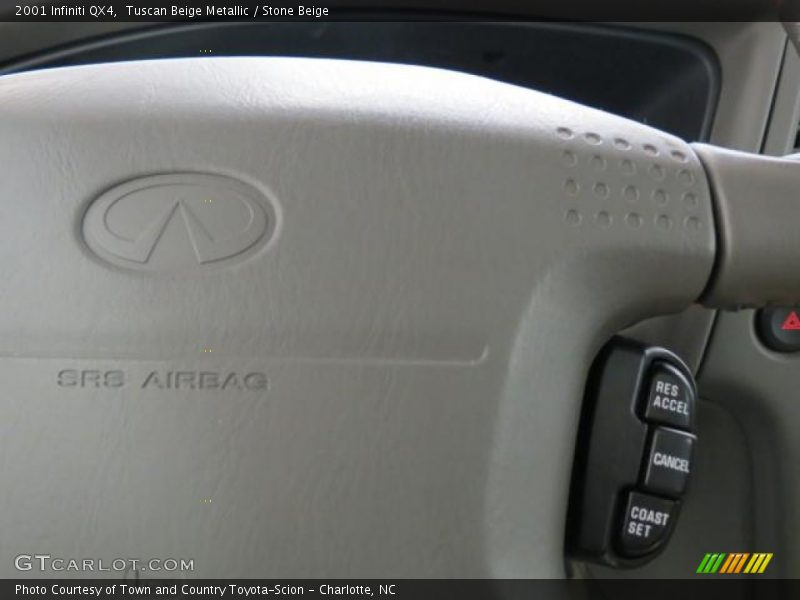 Tuscan Beige Metallic / Stone Beige 2001 Infiniti QX4