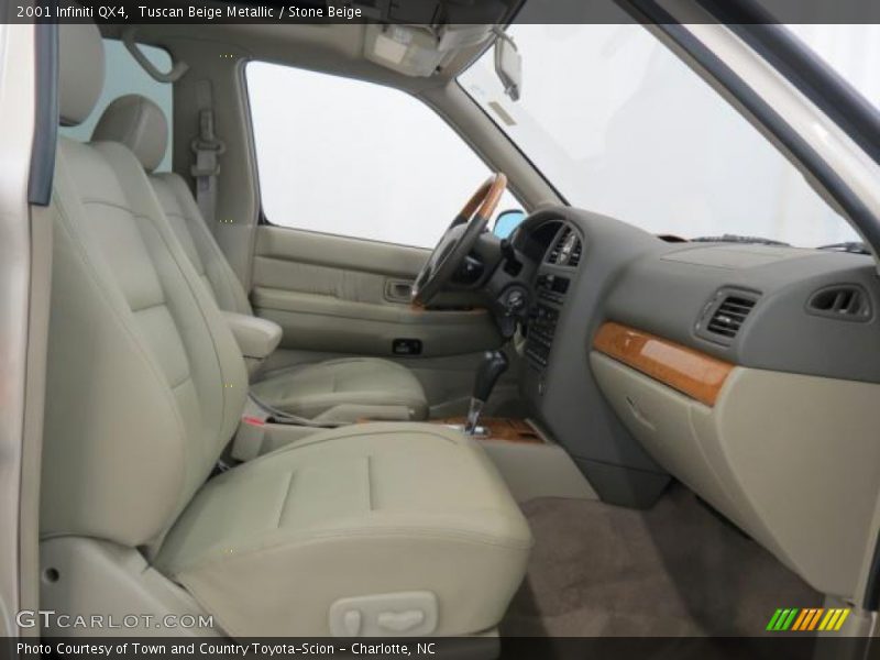 Tuscan Beige Metallic / Stone Beige 2001 Infiniti QX4