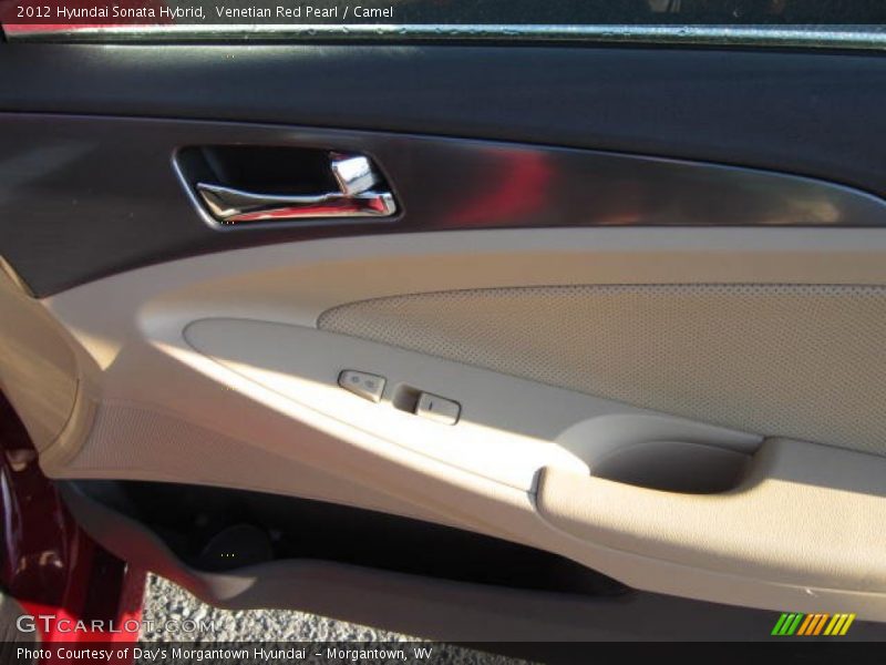 Venetian Red Pearl / Camel 2012 Hyundai Sonata Hybrid
