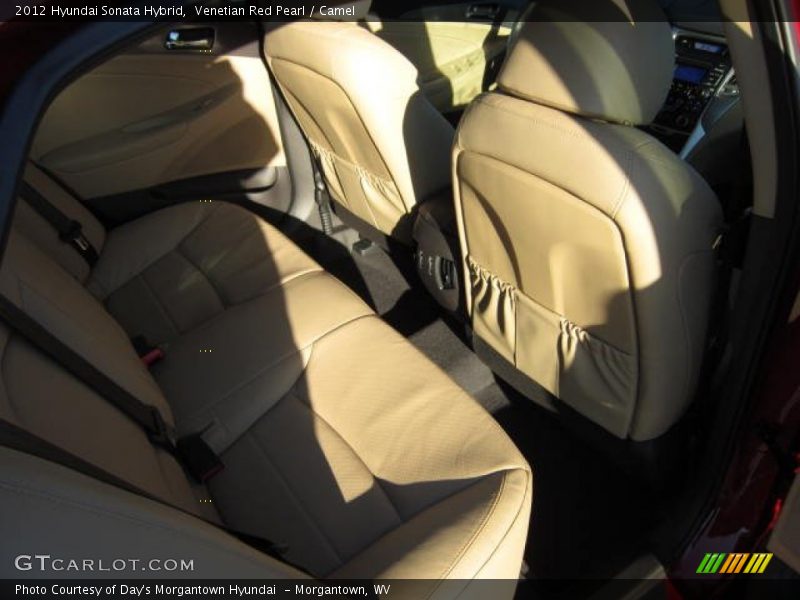 Venetian Red Pearl / Camel 2012 Hyundai Sonata Hybrid