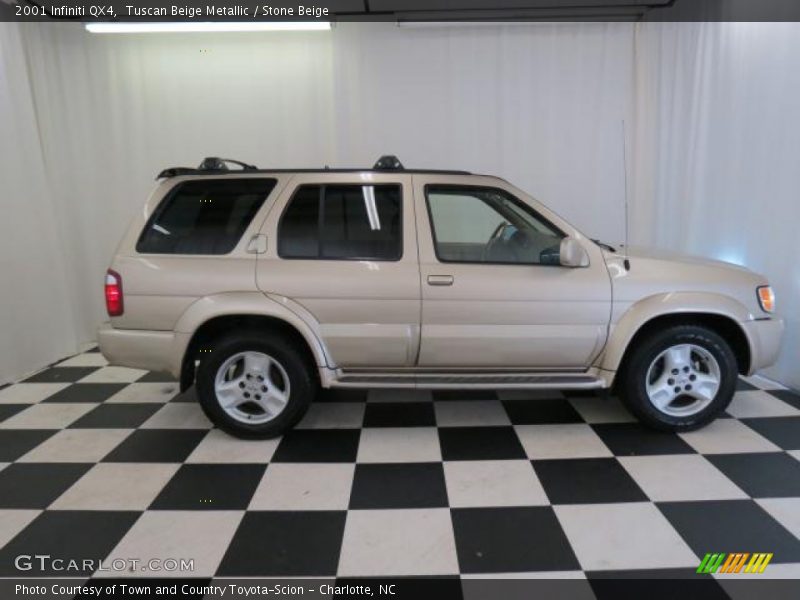 Tuscan Beige Metallic / Stone Beige 2001 Infiniti QX4