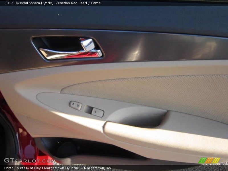 Venetian Red Pearl / Camel 2012 Hyundai Sonata Hybrid