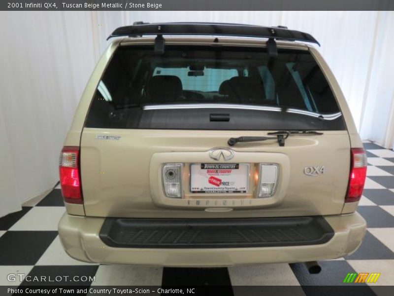 Tuscan Beige Metallic / Stone Beige 2001 Infiniti QX4