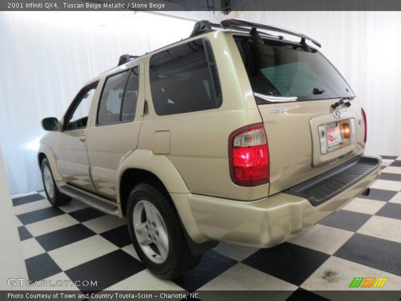 Tuscan Beige Metallic / Stone Beige 2001 Infiniti QX4