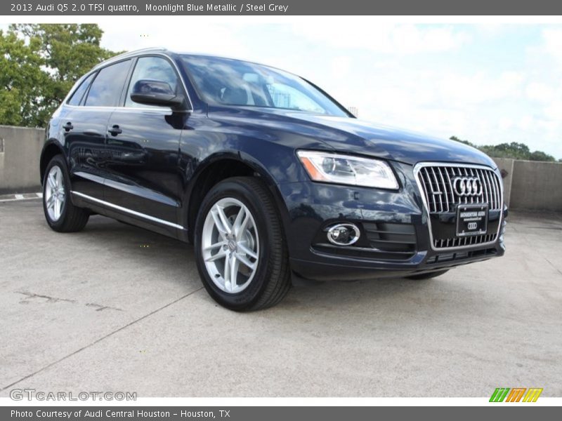 Moonlight Blue Metallic / Steel Grey 2013 Audi Q5 2.0 TFSI quattro