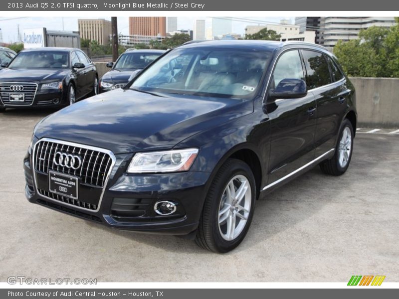 Moonlight Blue Metallic / Steel Grey 2013 Audi Q5 2.0 TFSI quattro