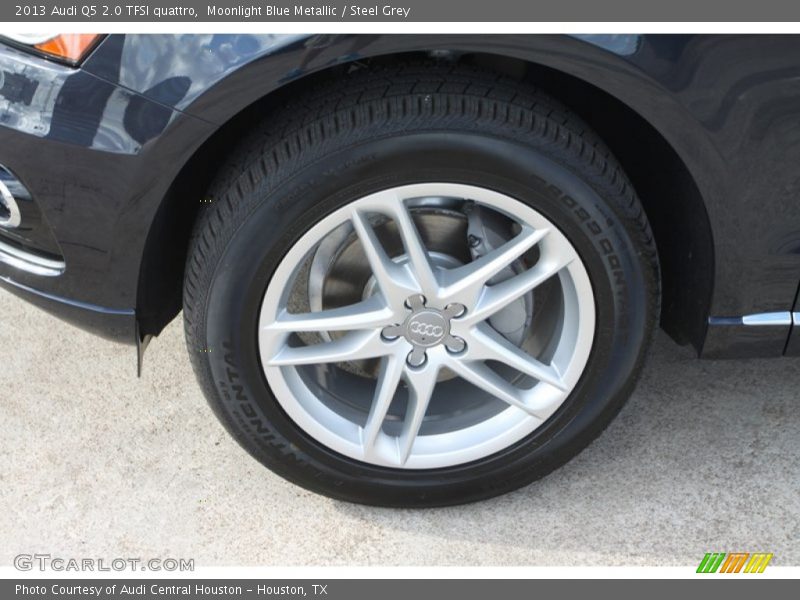 Moonlight Blue Metallic / Steel Grey 2013 Audi Q5 2.0 TFSI quattro