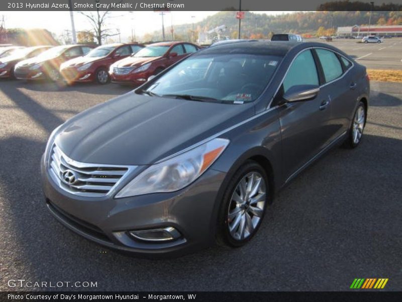 Smoke Gray Metallic / Chestnut Brown 2013 Hyundai Azera