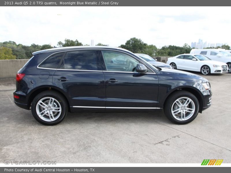 Moonlight Blue Metallic / Steel Grey 2013 Audi Q5 2.0 TFSI quattro