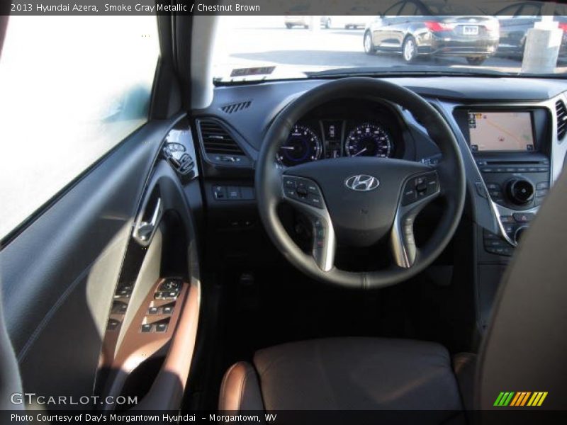 Smoke Gray Metallic / Chestnut Brown 2013 Hyundai Azera