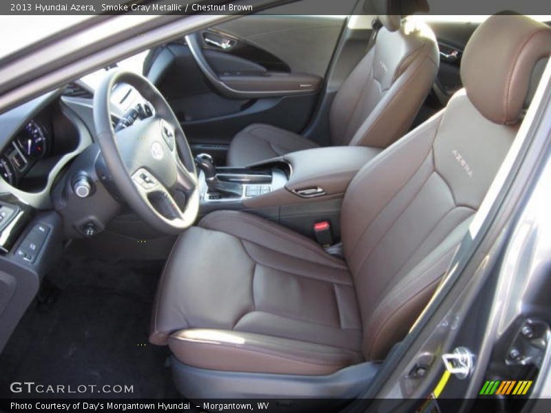 Smoke Gray Metallic / Chestnut Brown 2013 Hyundai Azera