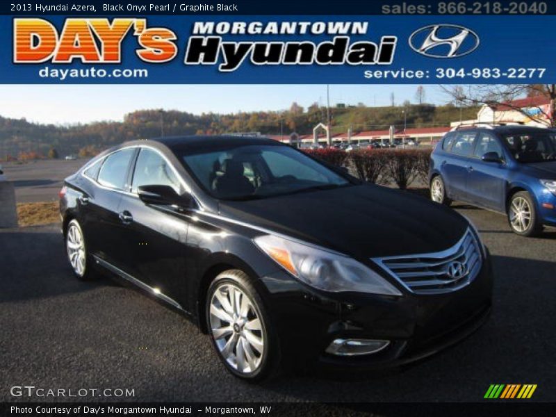 Black Onyx Pearl / Graphite Black 2013 Hyundai Azera