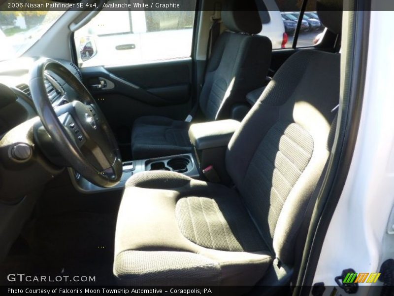 Avalanche White / Graphite 2006 Nissan Pathfinder SE 4x4