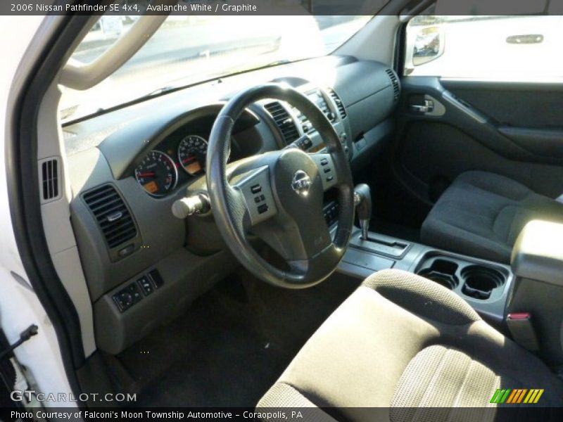 Avalanche White / Graphite 2006 Nissan Pathfinder SE 4x4
