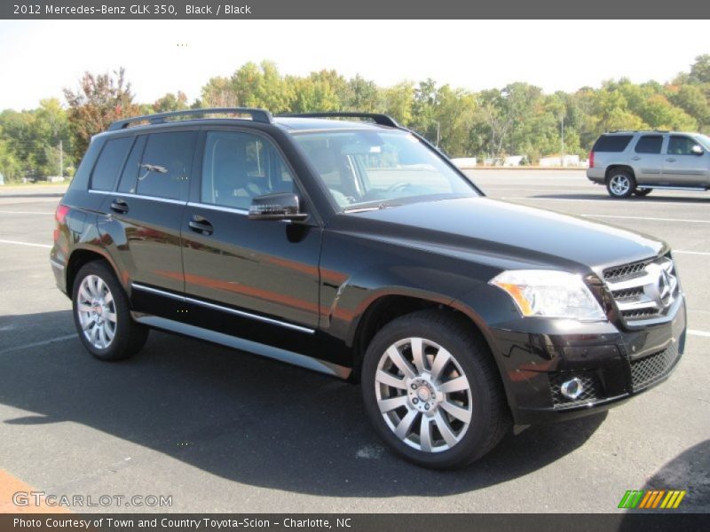 Black / Black 2012 Mercedes-Benz GLK 350