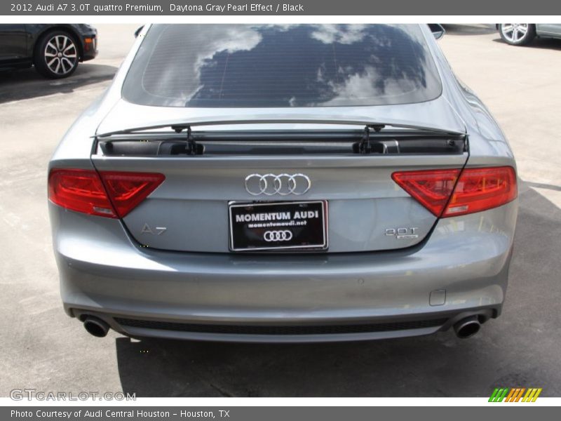 Daytona Gray Pearl Effect / Black 2012 Audi A7 3.0T quattro Premium