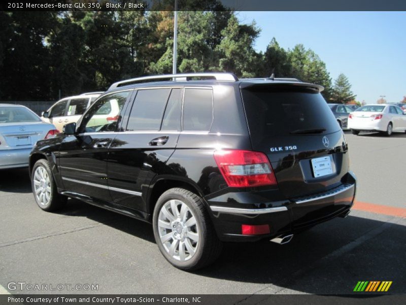 Black / Black 2012 Mercedes-Benz GLK 350