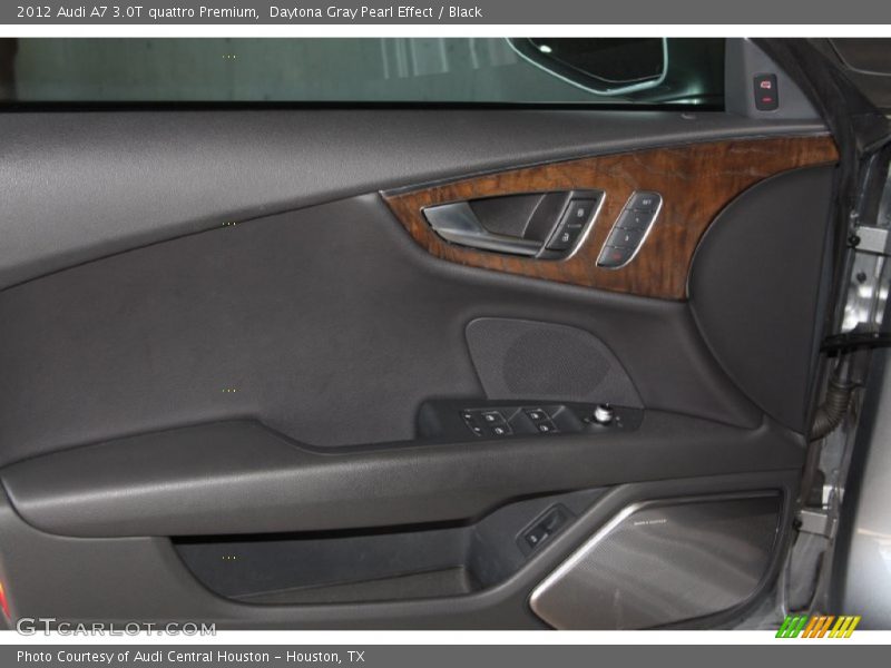 Daytona Gray Pearl Effect / Black 2012 Audi A7 3.0T quattro Premium