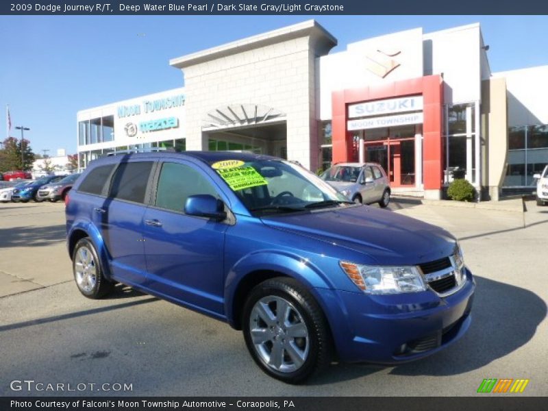 Deep Water Blue Pearl / Dark Slate Gray/Light Graystone 2009 Dodge Journey R/T