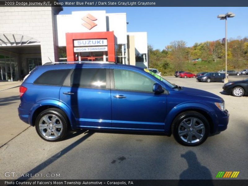 Deep Water Blue Pearl / Dark Slate Gray/Light Graystone 2009 Dodge Journey R/T