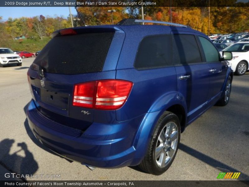 Deep Water Blue Pearl / Dark Slate Gray/Light Graystone 2009 Dodge Journey R/T