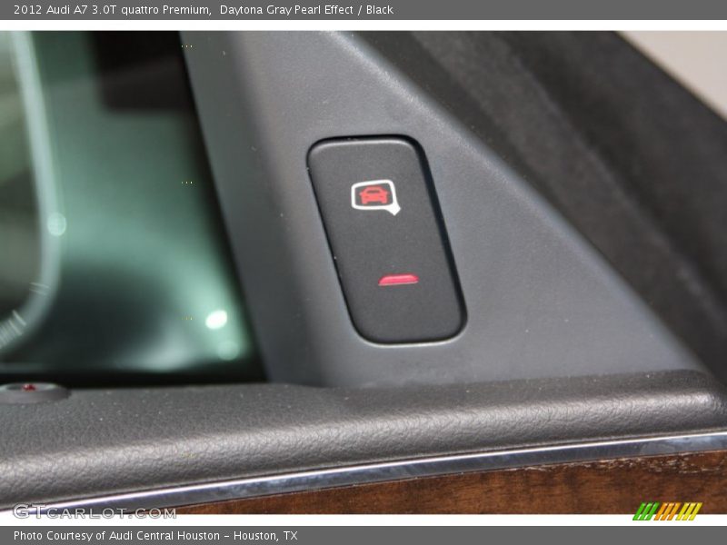 Daytona Gray Pearl Effect / Black 2012 Audi A7 3.0T quattro Premium