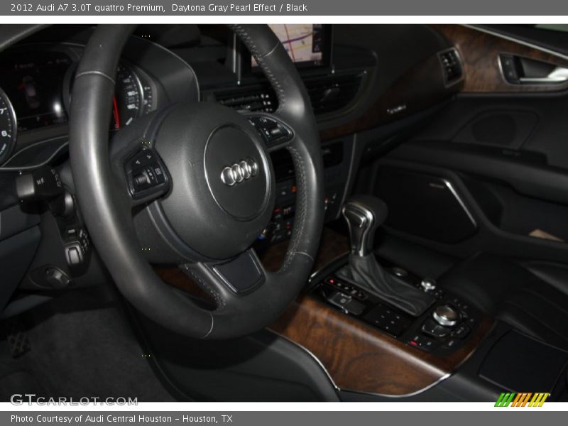 Daytona Gray Pearl Effect / Black 2012 Audi A7 3.0T quattro Premium