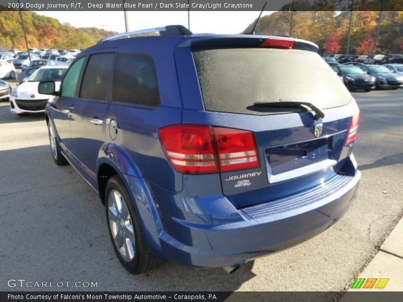 Deep Water Blue Pearl / Dark Slate Gray/Light Graystone 2009 Dodge Journey R/T
