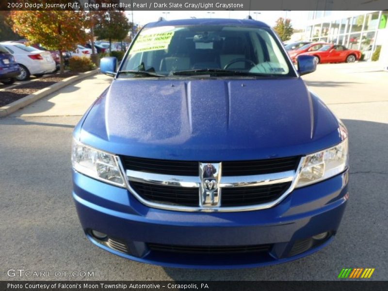 Deep Water Blue Pearl / Dark Slate Gray/Light Graystone 2009 Dodge Journey R/T