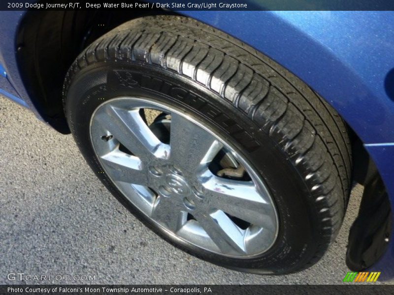 Deep Water Blue Pearl / Dark Slate Gray/Light Graystone 2009 Dodge Journey R/T
