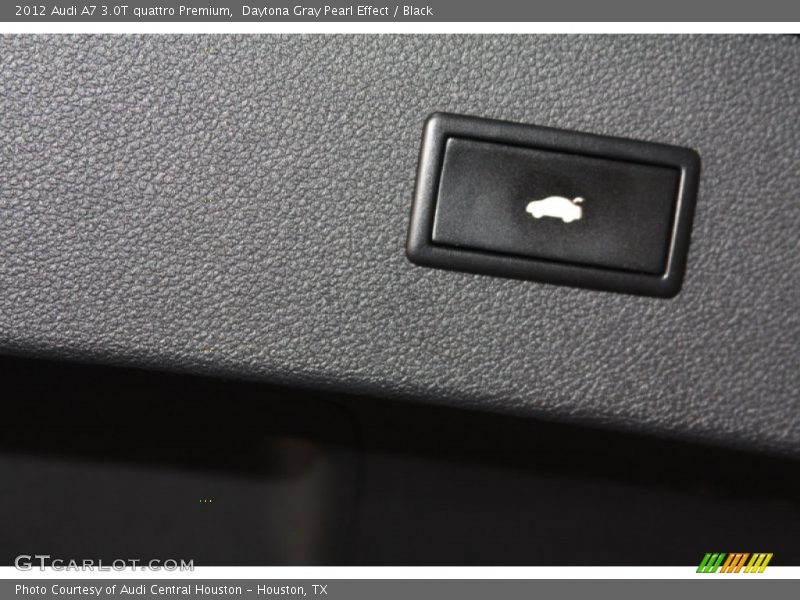 Daytona Gray Pearl Effect / Black 2012 Audi A7 3.0T quattro Premium