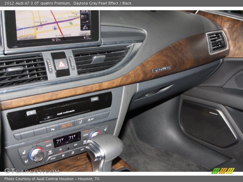 Daytona Gray Pearl Effect / Black 2012 Audi A7 3.0T quattro Premium