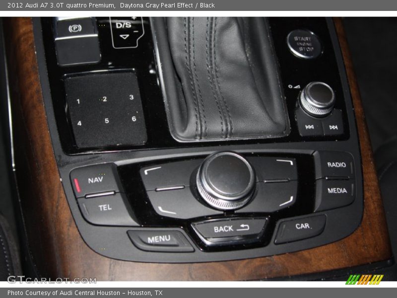 Controls of 2012 A7 3.0T quattro Premium