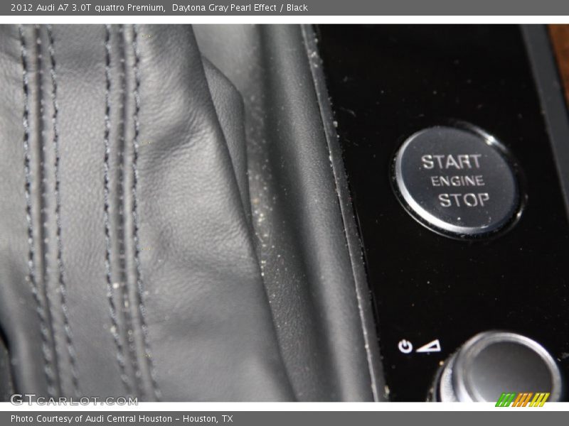 Daytona Gray Pearl Effect / Black 2012 Audi A7 3.0T quattro Premium